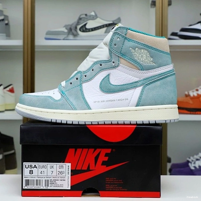 GREEN' 1 'TURBO RETRO HIGH JORDAN AIR OG 1002